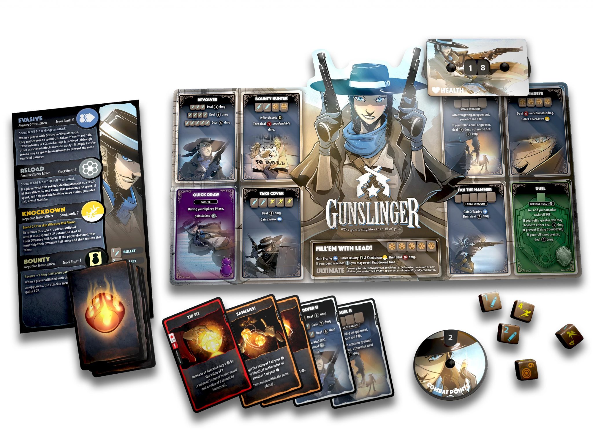 Gunslinger Vs Samurai Dice Throne Season Two