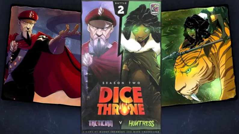 Huntress Vs Tactician – Dice Throne: Season Two