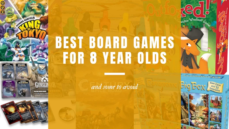 Best Board Games for 8 year olds
