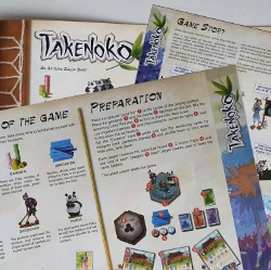 Takenoko instructions booklet