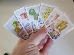 Takenoko Cards Sleeved in Hand