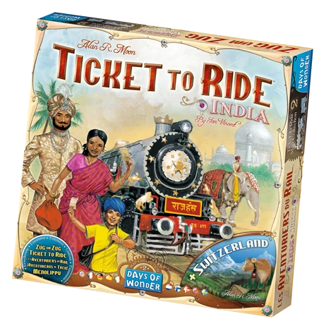 Ticket to Ride India Box