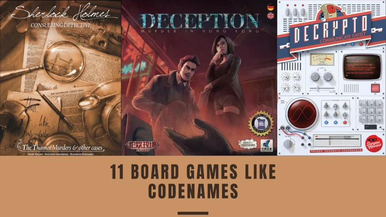 11 Board Games Like Codenames