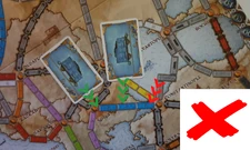 Ticket to Ride Europe not enough cards to claim route