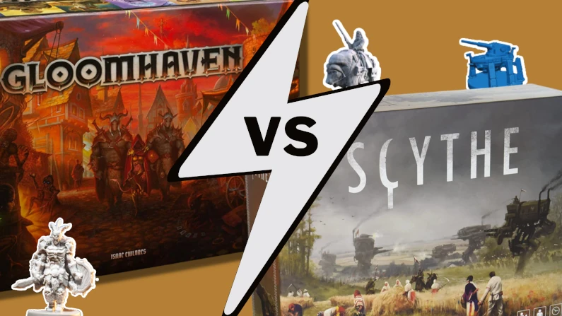 Gloomhaven vs Scythe