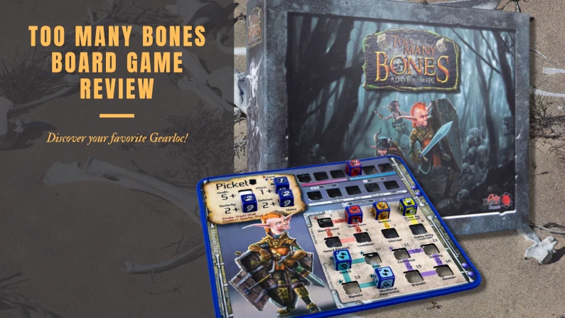 Too Many Bones Board Game Review | Discover your favorite Gearloc
