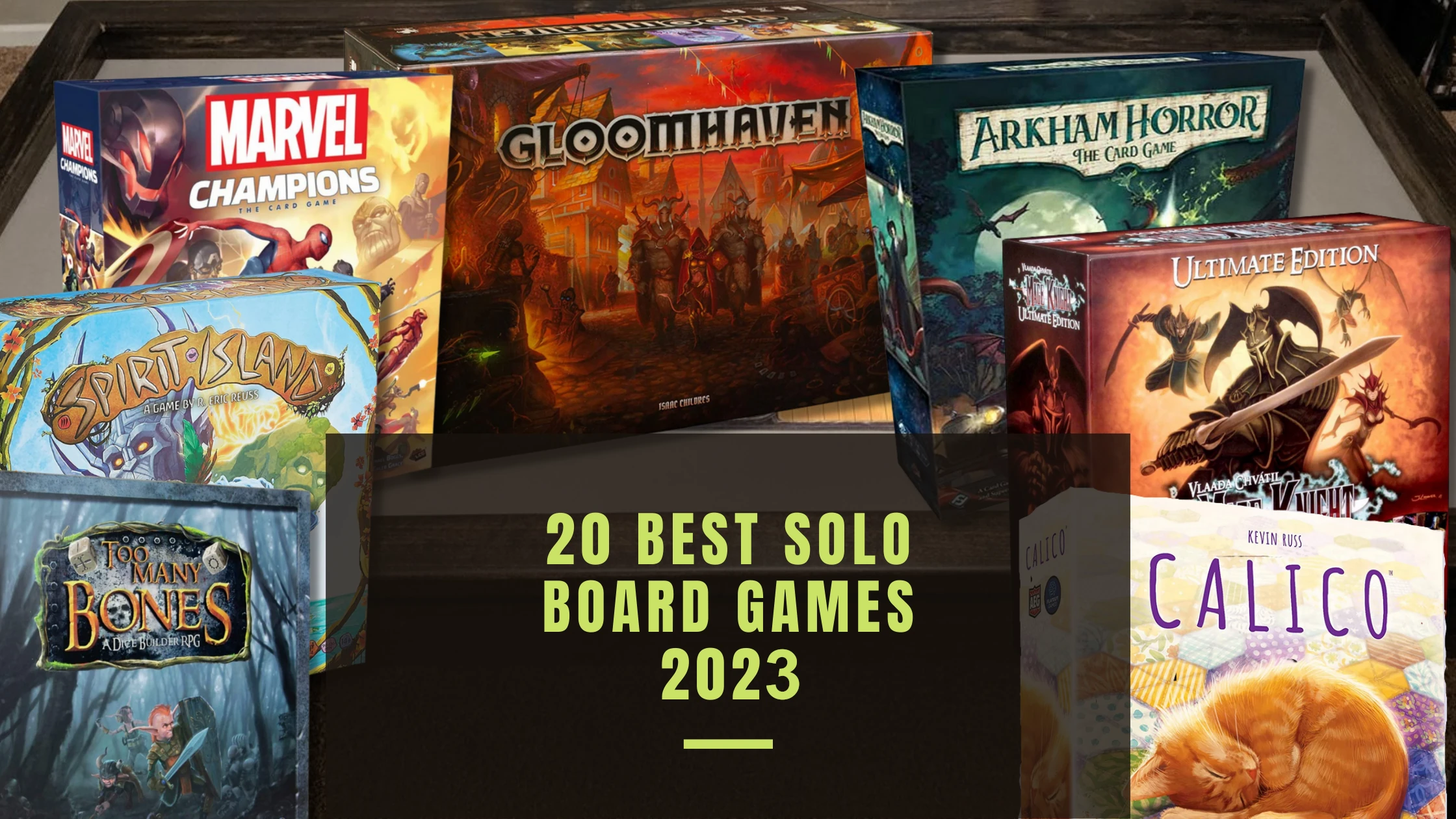 Find Your Next Solo Board Game Obsession: Our Picks for the Best 20 in 2023